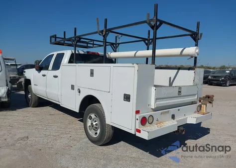 2018 Chevrolet Silverado 2500Hd Wt из США, поврежденный, VIN 1GC2CUEG1JZ165176